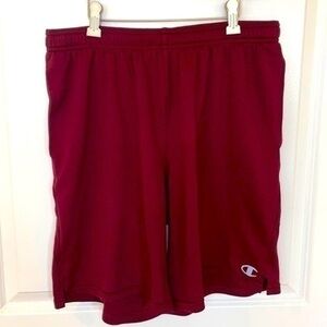 CHAMPION | Men’s Burgundy Colored CHAMPION Shorts Size Large